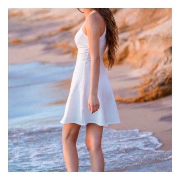 NWT Alya Francescas Ribbed Sleeveless Dress Size Large - Picture 9 of 9